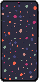 Силиконовый чехол Горошек v2 для Samsung Galaxy A36 - 5599u-3836 изображение 