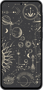 Силиконовый чехол Фаза луны для Samsung Galaxy A36 - 5605u-3836 изображение 