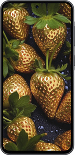 Силіконовий чехол Золота полуниця для Samsung Galaxy A36 - 5637u-3836 изображение 