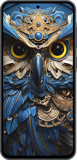 Силіконовий чехол Сова v2 для Samsung Galaxy A36 - 5649u-3836 изображение 