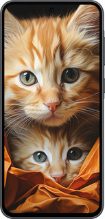 Силиконовый чехол Котики 2 для Samsung Galaxy A36 - 5664u-3836 изображение 