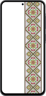 Силиконовый чехол Вышиванка 8 для Samsung Galaxy A36 - 574u-3836 изображение 