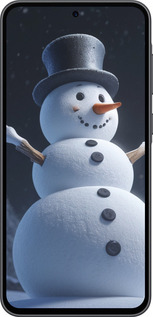 Силіконовий чехол Сніговик для Samsung Galaxy A36 - 5826u-3836 изображение 