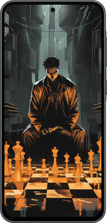 Силіконовий чехол Шахмати для Samsung Galaxy A36 - 5951u-3836 изображение 