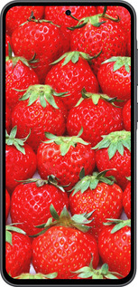 Силиконовый чехол Клубника для Samsung Galaxy A36 - 6020u-3836 изображение 