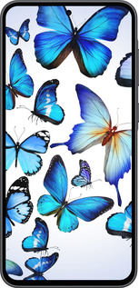 Силіконовий чехол Метелики для Samsung Galaxy A36 - 6023u-3836 изображение 