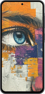 Силиконовый чехол Цветная фреска для Samsung Galaxy A36 - 6032u-3836 изображение 