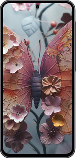 Силиконовый чехол Fairy Butterfly для Samsung Galaxy A36 - 6048u-3836 изображение 