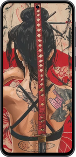 Силиконовый чехол Тайна катаны для Samsung Galaxy A36 - 6074u-3836 изображение 