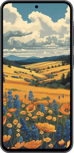 Силіконовий чехол Українське поле для Samsung Galaxy A36 - 6082u-3836 изображение 