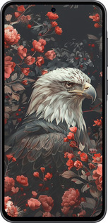 Силиконовый чехол Цветочный страж для Samsung Galaxy A36 - 6102u-3836 изображение 