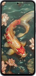 Силиконовый чехол Мелодия Лотоса для Samsung Galaxy A36 - 6106u-3836 изображение 