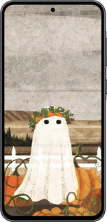 Силиконовый чехол Призрак для Samsung Galaxy A36 - 6245u-3836 изображение 