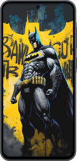 Силиконовый чехол Бетмен для Samsung Galaxy A36 - 6290u-3836 изображение 