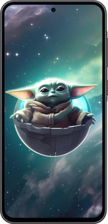 Силиконовый чехол Малышь йода для Samsung Galaxy A36 - 6294u-3836 изображение 