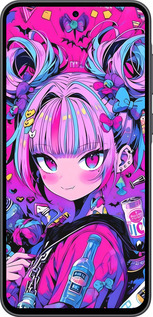 Силиконовый чехол Аниме милаха для Samsung Galaxy A36 - 6314u-3836 изображение 