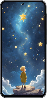 Силиконовый чехол Маленький принц для Samsung Galaxy A36 - 6326u-3836 изображение 