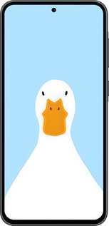 Силиконовый чехол Гусь для Samsung Galaxy A36 - 6350u-3836 изображение 