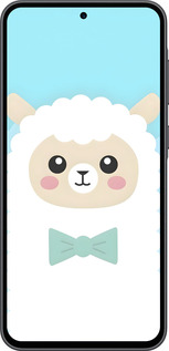 Силиконовый чехол Милый барашек для Samsung Galaxy A36 - 6355u-3836 изображение 