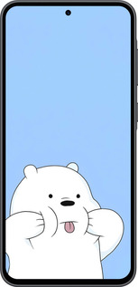 Силиконовый чехол Милый мишка для Samsung Galaxy A36 - 6357u-3836 изображение 