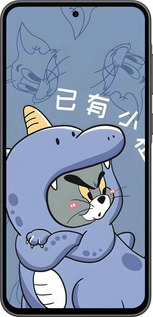 Силіконовий чехол Том і джеррі 1 для Samsung Galaxy A36 - 6358u-3836 изображение 