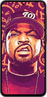 Силиконовый чехол Айс кюб для Samsung Galaxy A36 - 6367u-3836 изображение 