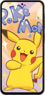 Силиконовый чехол Пикачу для Samsung Galaxy A36 - 6383u-3836 изображение 