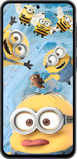 Силиконовый чехол Миньоны для Samsung Galaxy A36 - 6386u-3836 изображение 