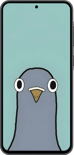 Силиконовый чехол Голубь для Samsung Galaxy A36 - 6388u-3836 изображение 