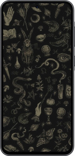 Силиконовый чехол Мистический коллаж с травами и магическими символами для Samsung Galaxy A36 - 6428u-3836 изображение 