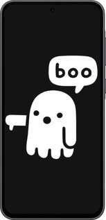 Силиконовый чехол Призрак Неодобрения для Samsung Galaxy A36 - 6431u-3836 изображение 