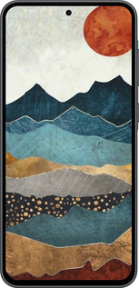 Силіконовий чехол захід сонця для Samsung Galaxy A36 - 6475u-3836 изображение 