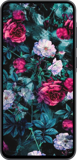 Силиконовый чехол Сад и розы для Samsung Galaxy A36 - 6483u-3836 изображение 