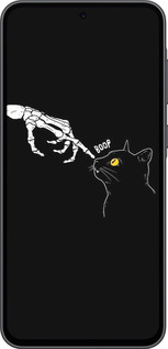 Силиконовый чехол Кошка для Samsung Galaxy A36 - 6505u-3836 изображение 