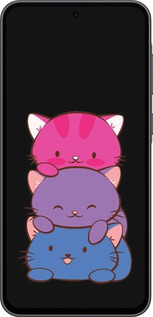 Силиконовый чехол Милые кошки для Samsung Galaxy A36 - 6518u-3836 изображение 