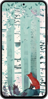 Силиконовый чехол Лис в зелёном лесу для Samsung Galaxy A36 - 6547u-3836 изображение 