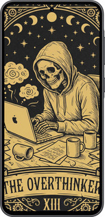 Силиконовый чехол The Overthinker для Samsung Galaxy A36 - 6774u-3836 изображение 