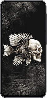 Силиконовый чехол Рыбо-человек для Samsung Galaxy A36 - 683u-3836 изображение 