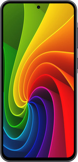 Силіконовий чехол Райдужний вихор для Samsung Galaxy A36 - 747u-3836 изображение 