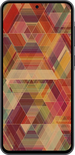 Силиконовый чехол Геометрический узор для Samsung Galaxy A36 - 904u-3836 изображение 