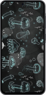 Силиконовый чехол Медузы для Samsung Galaxy A36 - 906u-3836 изображение 