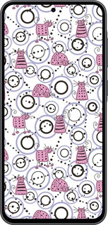 Силіконовий чехол Кумедні коти для Samsung Galaxy A36 - 907u-3836 изображение 