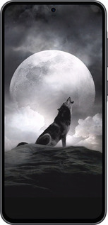 Силиконовый чехол Воющий волк для Samsung Galaxy A36 - 934u-3836 изображение 