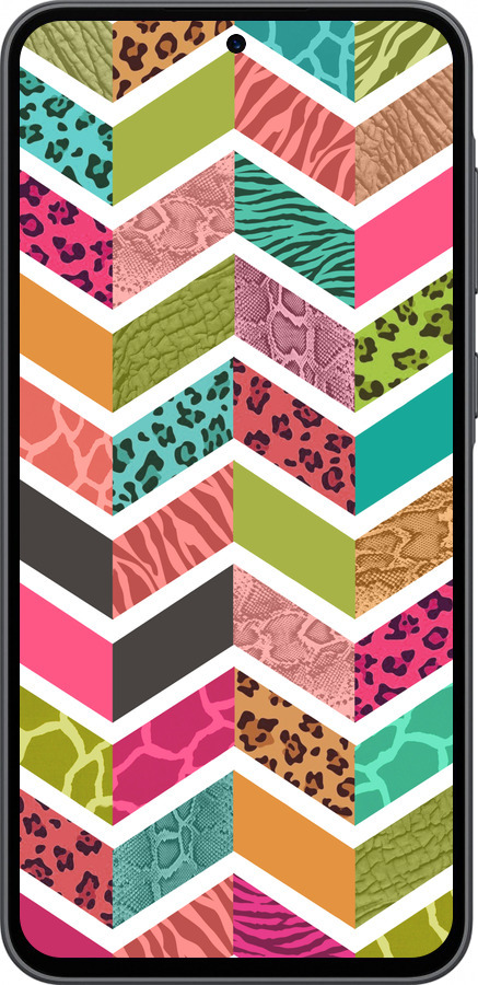 Силіконовий чехол Шеврон v3 для Samsung Galaxy A36 - 1058u-3836 изображение 