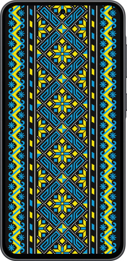 Силіконовий чехол Вишиванка 39 для Samsung Galaxy A36 - 1173u-3836 изображение 