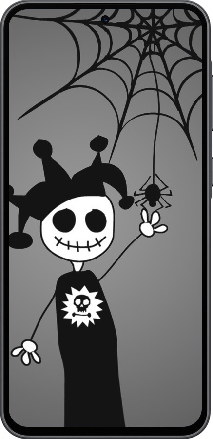 Силиконовый чехол Happy Halloween для Samsung Galaxy A36 - 1188u-3836 изображение 