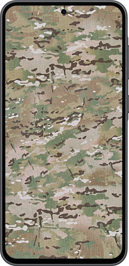 Силиконовый чехол Камуфляж v5 для Samsung Galaxy A36 - 1201u-3836 изображение 