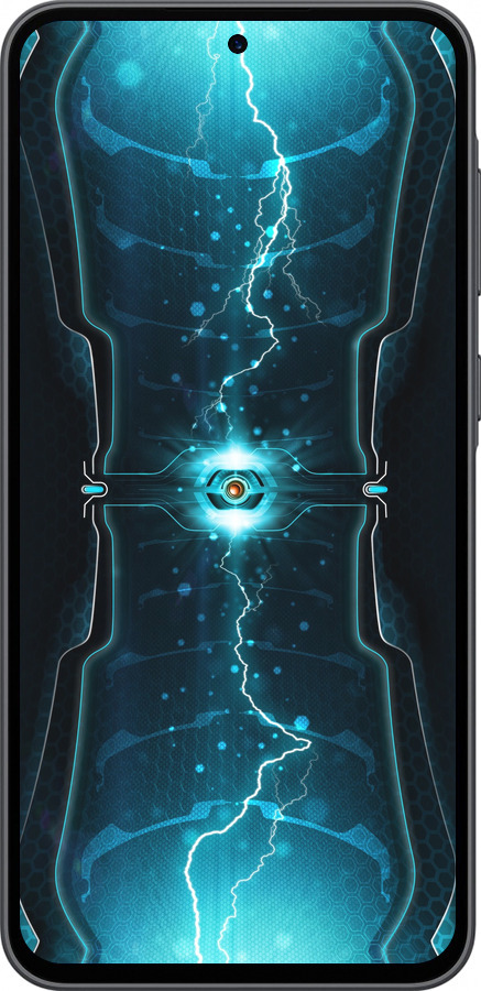 Силиконовый чехол Молнии в цилиндре для Samsung Galaxy A36 - 120u-3836 изображение 