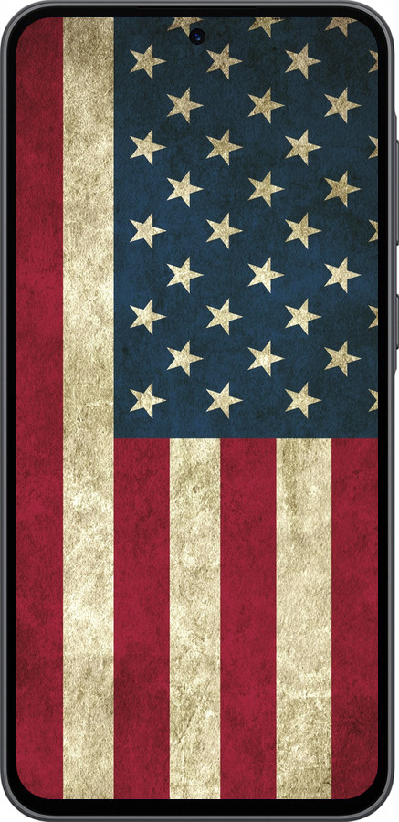 Силіконовий чехол Прапор США для Samsung Galaxy A36 - 395u-3836 изображение 