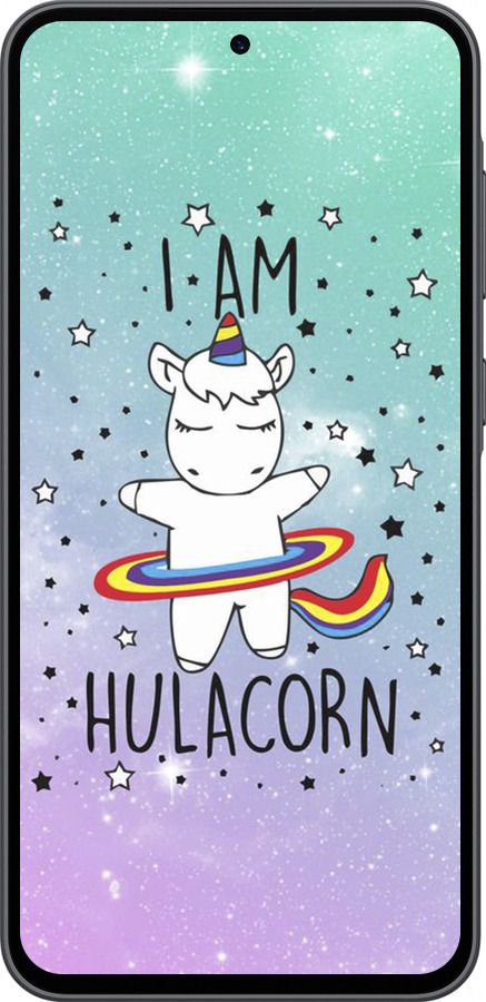 Силіконовий чехол Ай ем хулакорн для Samsung Galaxy A36 - 3976u-3836 изображение 